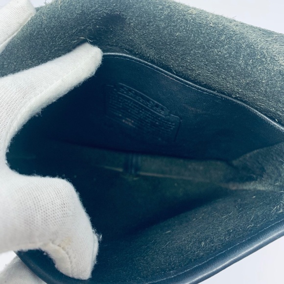 Vintage Coach Leather Compact Pouch Bag - Picture 2 of 11